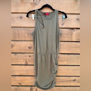 NWT N: philanthropy Charley mini tank dress, Army Green, Small